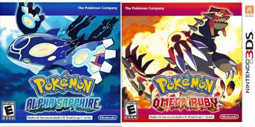 Walmart.com: Pokemon Nintendo 3DS Games Just $25 (Regularly $40)