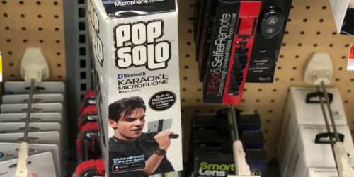 Staples.com: Bluetooth Karaoke Microphone Only $6.99 w/ Free Store Pick-Up (Regularly $20)