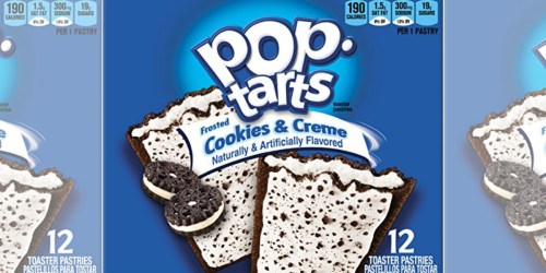 Amazon: Kellogg’s Pop-Tarts Cookies & Cream LARGE 72-Count Pack Only $11 Shipped