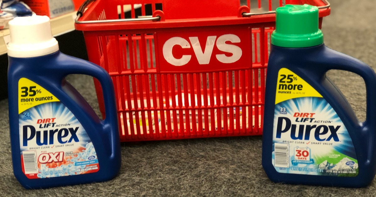FREE Purex Laundry Detergent at CVS (After Rewards)