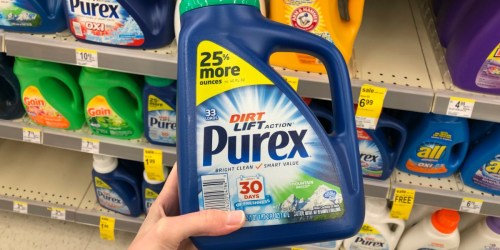 Walgreens: Purex Liquid Laundry Detergent Only 99¢ – Just Use Your Phone