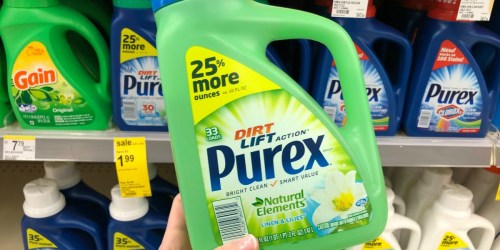 Purex Laundry Detergent ONLY 49¢ at Walgreens