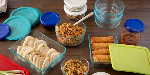 Macy’s: Pyrex 22-Piece Glass Food Storage Container Set Only $31.98 & More