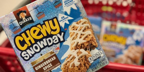 Target: Quaker Gingerbread Spice Chewy Bars Only $1.50 (Regularly $2.49) – Just Use Your Phone