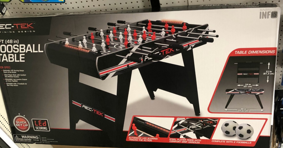 rec tek 48 foosball table