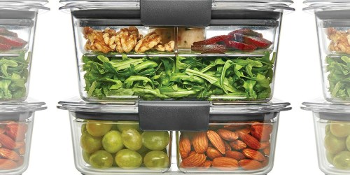 Amazon: Rubbermaid Brilliance Lunch Storage Container Combo Kit Only $14.94 (Regularly $23)