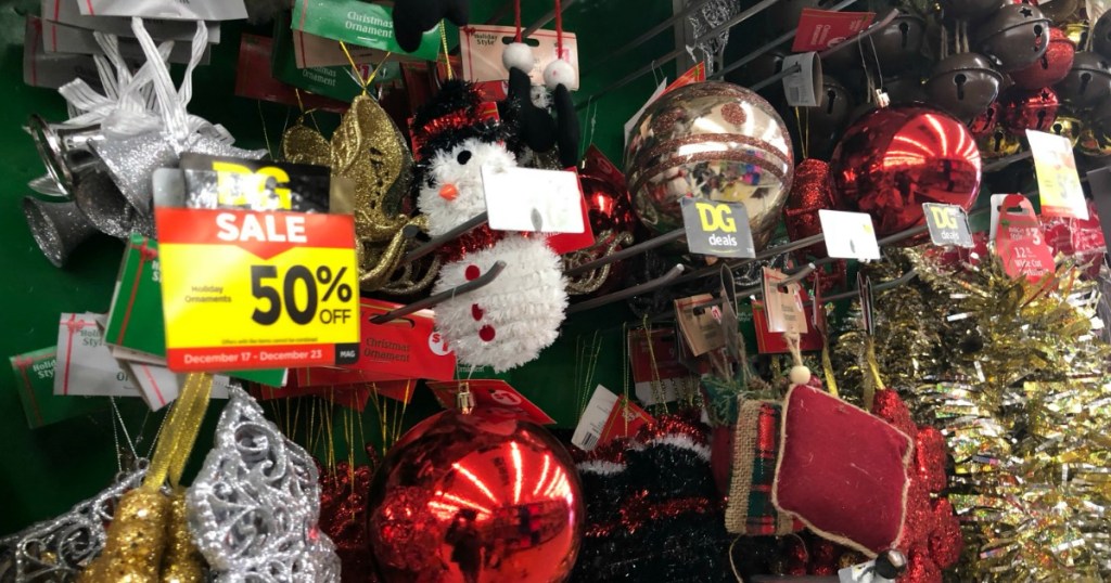 50 Off Holiday Decor at Dollar General & InStore)
