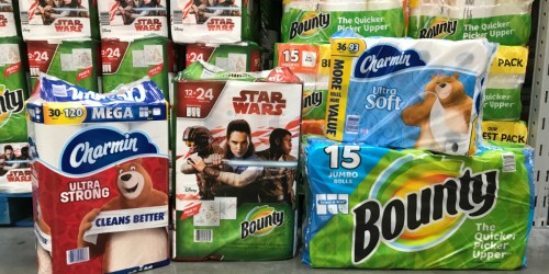Sam’s Club Members! Get $3 Instant Savings w/ Purchase of Bounty or Charmin Products
