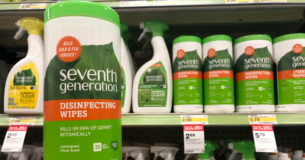 Target Seventh Generation Cleaning Products ONLY 1.59 After Cash Back