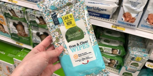 FIVE Packs Of Better than FREE Seventh Generation Baby Wipes at Target After New Ibotta Offer