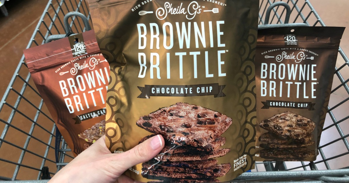 Walmart Sheila G's Brownie Brittle Only 1.48 Each After Cash Back (Just Use Your Phone)