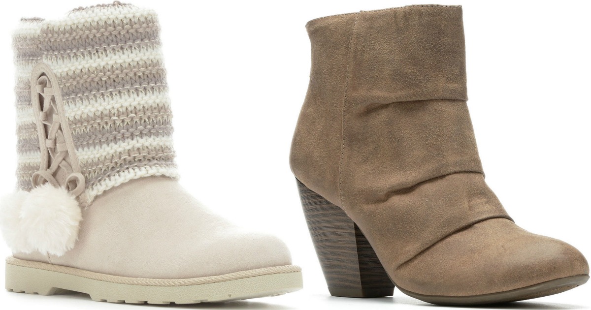 ShoeCarnival: TWO Pairs of Women's Boots $25.47 Shipped (Just $12.73 ...