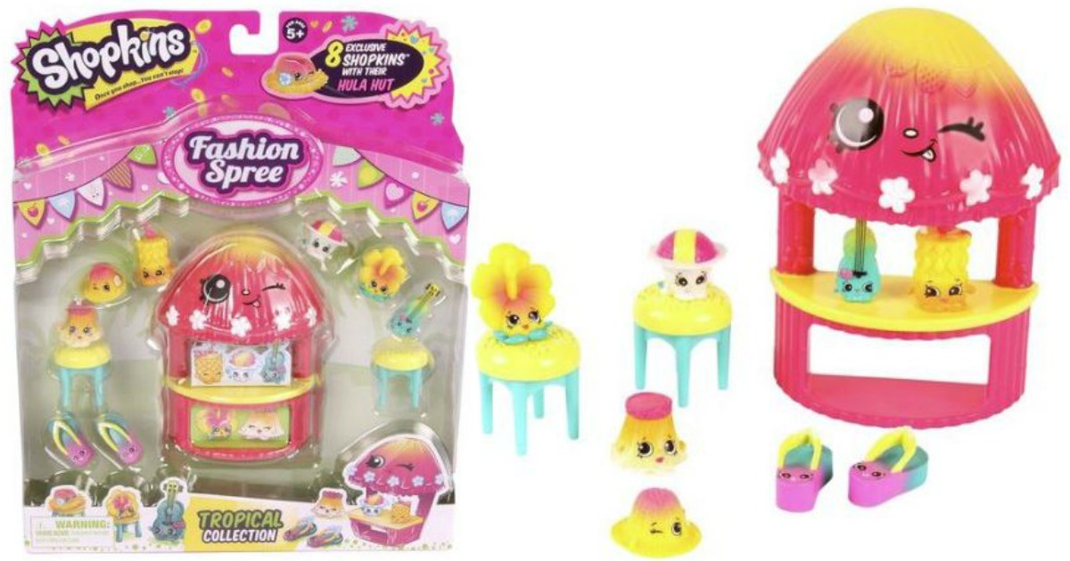 Shopkins S4 Tropical Fashion Pack Collection 