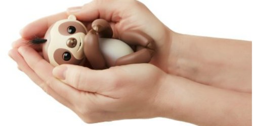 DON’T WAIT! WowWee Fingerlings Kingsley Baby Sloth In-Stock Now – ONLY $14.84