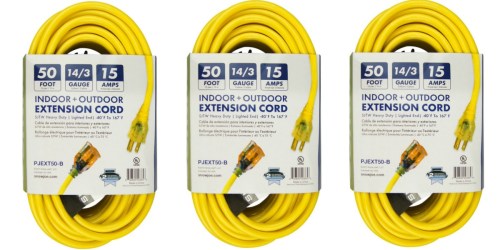 Walmart.com: Snow Joe 50-Foot Extension Cord Only $16.99 (Regularly $36.88)