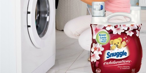 Amazon: Snuggle Exhilarations 96oz Liquid Fabric Softener Just $6.62 Delivered