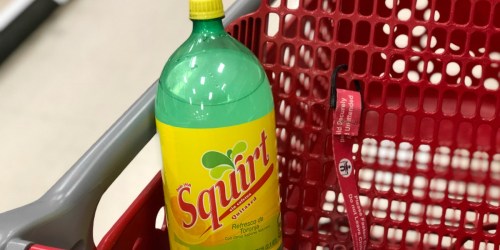 Squirt Soda 2-Liter Bottles Just 50¢ Each at Target After Cash Back