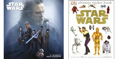 The Last Jedi 2018 Wall Calendar Only $7.77 + More