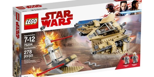 Target.com: LEGO Star Wars Sandspeeder Just $23.99 Shipped (New 2018 Set)