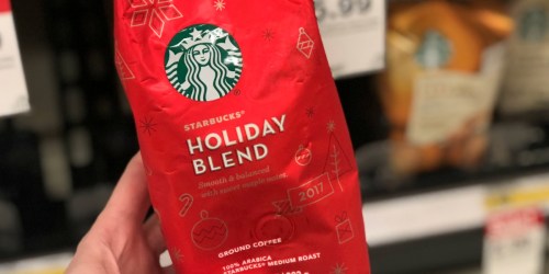 TWO Starbucks Holiday Roast Coffee Bags Just $10 on Target.com (Reg. $20) | Skip the Drive-Thru!
