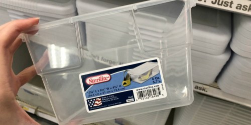 Sterilite Shoebox Containers Only 84¢ Each at Target + More Storage Deals
