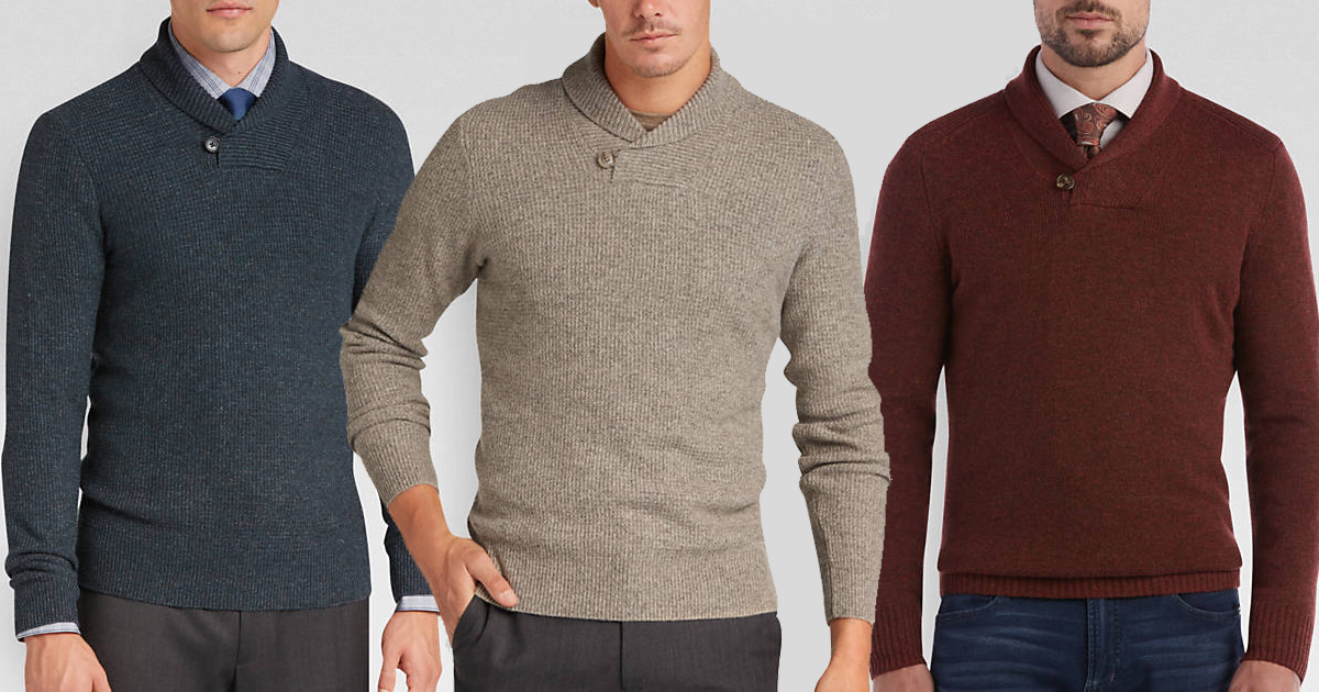 Men's Wearhouse Sweaters As Low As $9.99 Shipped (Regularly $120)