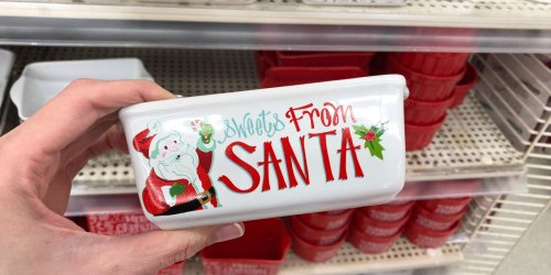 Michaels: Adorable Ceramic Holiday Loaf Pans & Ramekins Just $1 Each & More