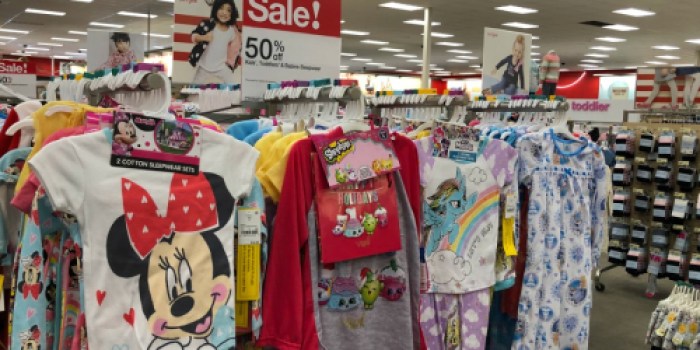 50% Off Pajamas at Target In-Store AND Online