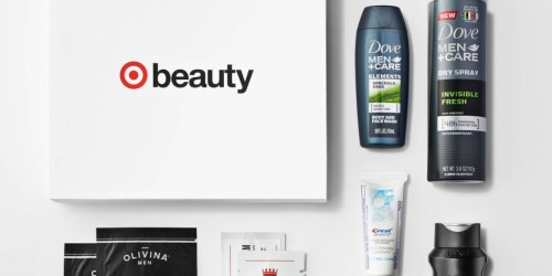 Target Men’s 7-Piece Holiday Beauty Box Only $5 Shipped (Dove, Axe, Crest & More)