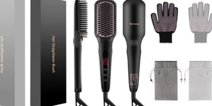 Amazon: Terresa Hair Straightener Just $19.99 Shipped