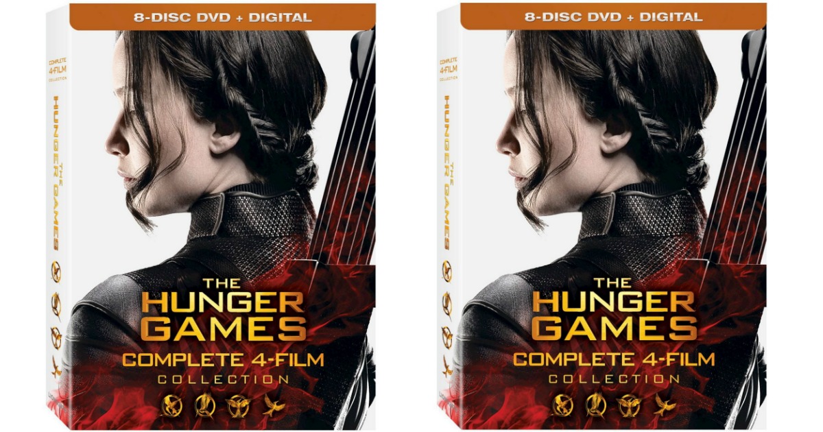 The Hunger Games Complete 4Film Collection DVD + Digital Only 13