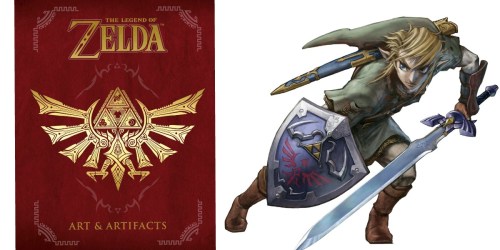 The Legend of Zelda: Art & Artifacts Hardcover Book Just $18.39 (Regularly $40)