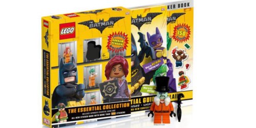 LEGO Batman Movie Essential Collection Hardcover Book + Minifigure Just $5.40 (Regularly $20)