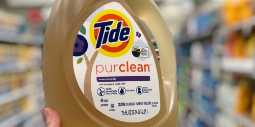 Tide Purclean Laundry Detergent Only $5.99 at Target (Regularly $10.99) – Just Use Your Phone