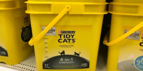 Target.com: Purina Tidy Cats Litter 35-Pound Containers Only $8.69 Each After Gift Card
