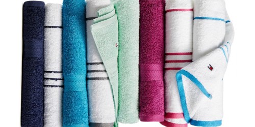 75% Off Tommy Hilfiger Bath Towels at Macy’s