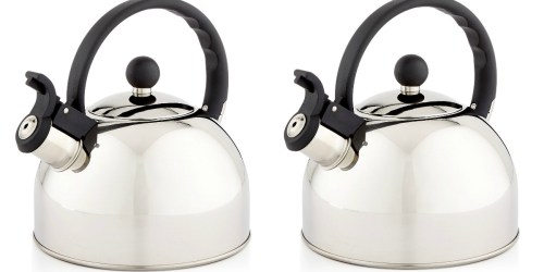 Macys: Tools of the Trade Stainless Steel Tea Kettle ONLY $6.39 (Regularly $25)