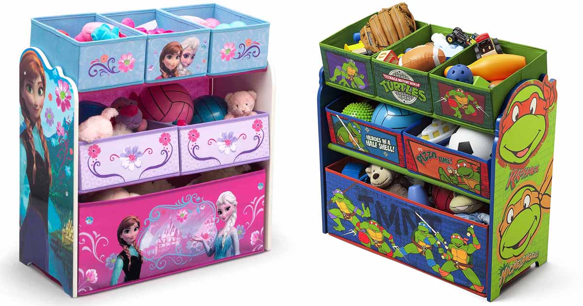 frozen deluxe toy organizer