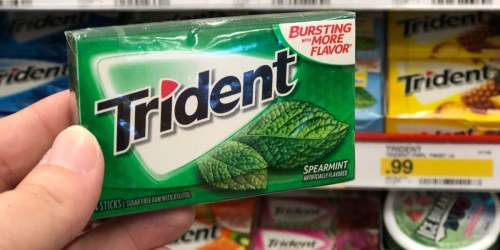 Target: Trident Gum Single Packs as Low as 42¢ + More (Just Use Your Phone)