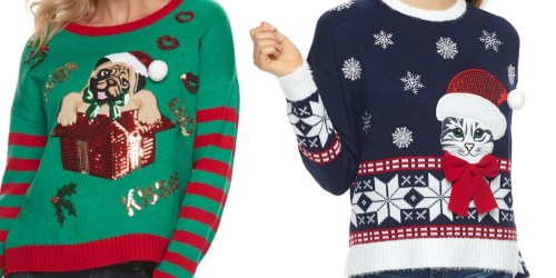 Kohl’s: Juniors Ugly Christmas Sweaters Just $14.99 (Regularly $50)