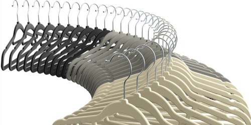 Amazon: Ultra Thin Velvet Hangers 30-Pack Just $11.99