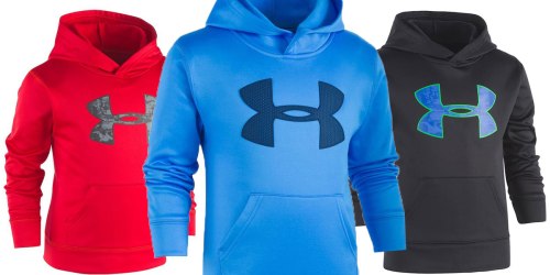 Under Armour Pullover Hoodies Only $24.99 + More AND Earn Kohl’s Cash