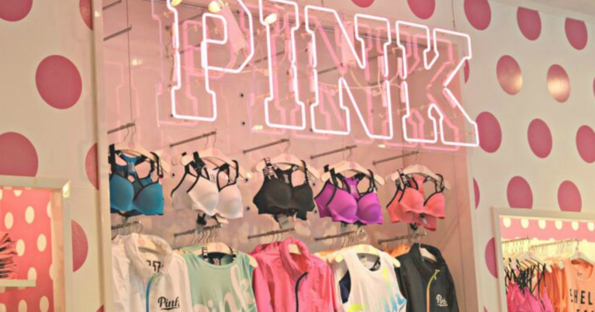 Up to 80% Off Victoria’s Secret Pink Sale | Bras from $10.99, Swimwear from $4.99 & More