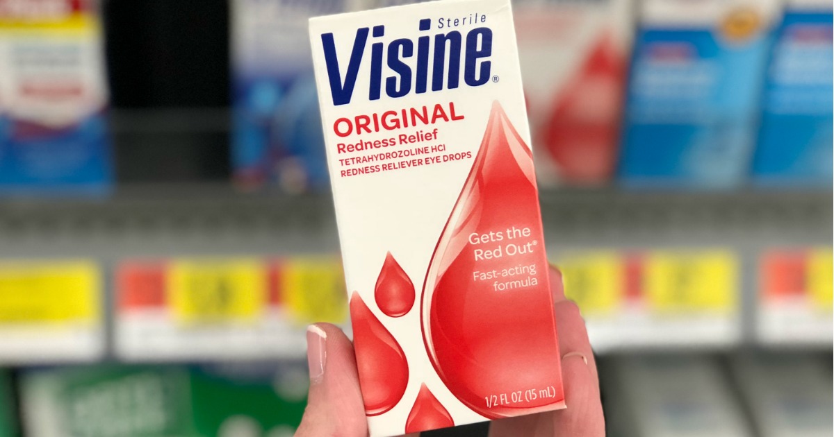 High Value Visine Coupon = Eye Drops Only 1.69 at Target & Walmart