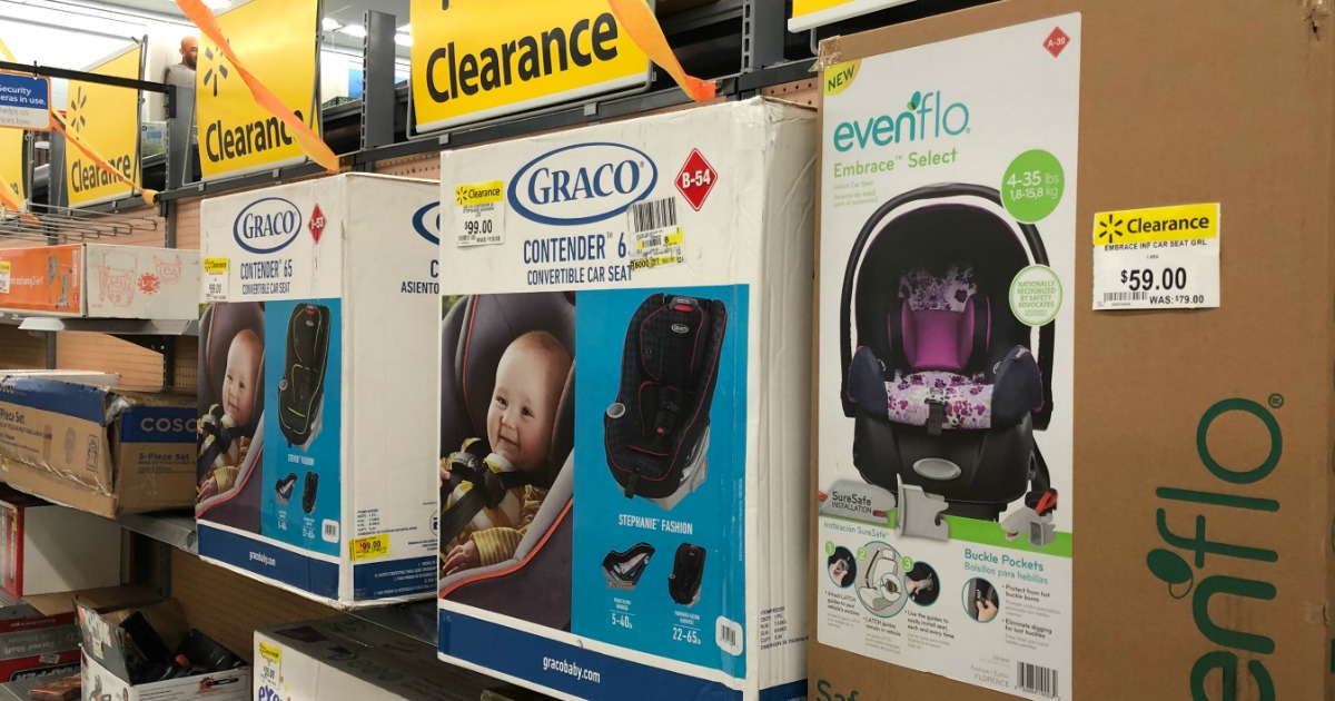Walmart Baby Clearance Finds Evenflo & Graco Car Seats + More