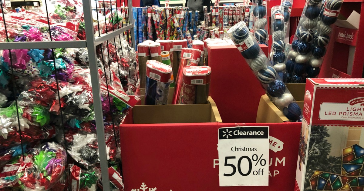 50 Off Christmas Clearance at Walmart