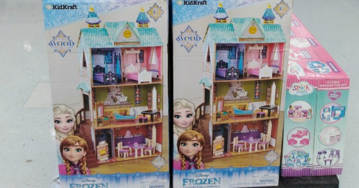 frozen palace dollhouse