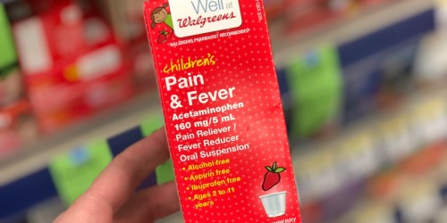 Walgreens Children’s Pain & Fever and Tylenol Cold & Flu Medicine Only $2.27 Each (After Cash Back)