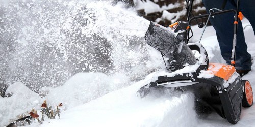 Electric Snow Thrower ONLY $99 Shipped