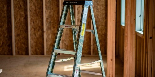 Werner 5′ Fiberglass Camo Step Ladder Only $29.98 at Lowe’s (Regularly $79)